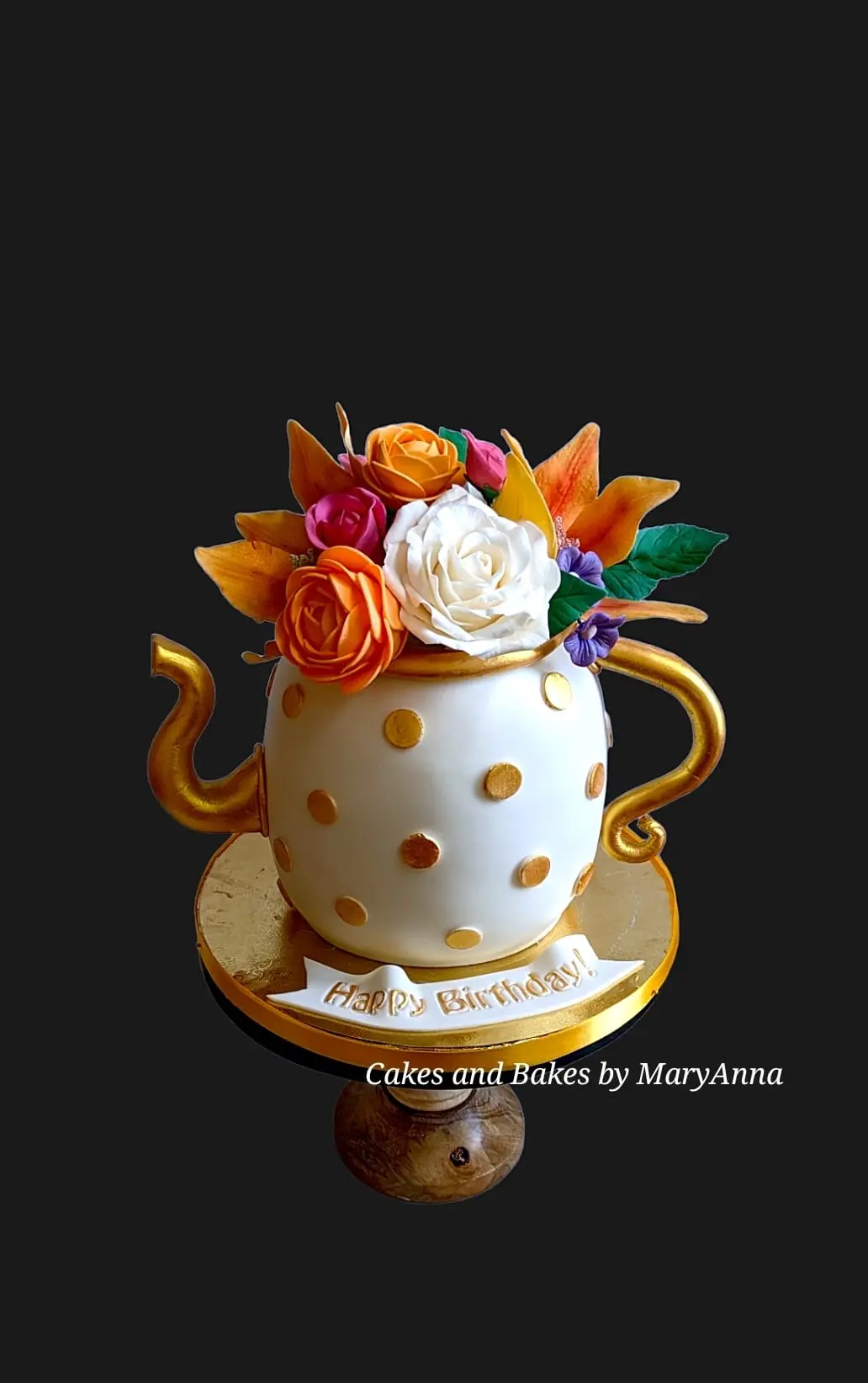 swan cake